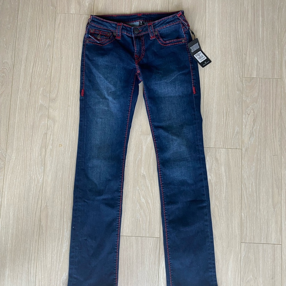 TRUE RELIGION JEANS low rise